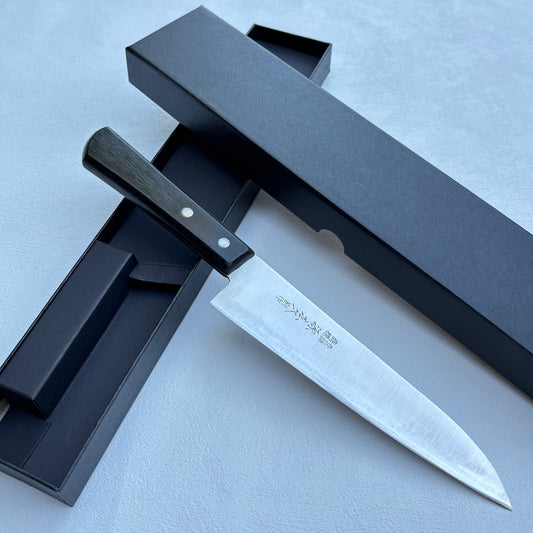 Restored Japanese Minamoto no Hirohisa  Gyuto all purpose knife.178mm ( Carbon Clad steel )